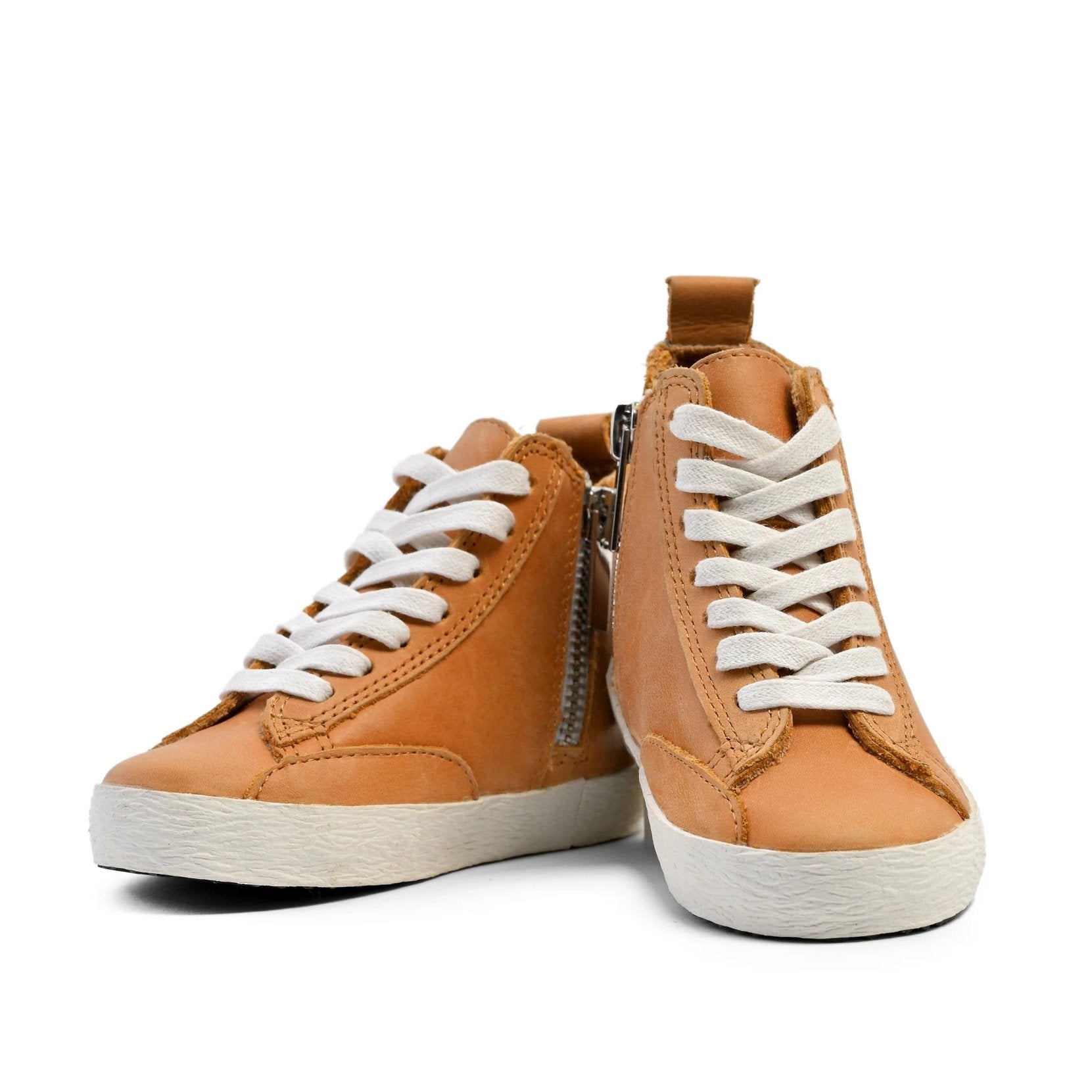 Piper Finn - Baby & Toddler Shoes - Leather High Top Sneaker 