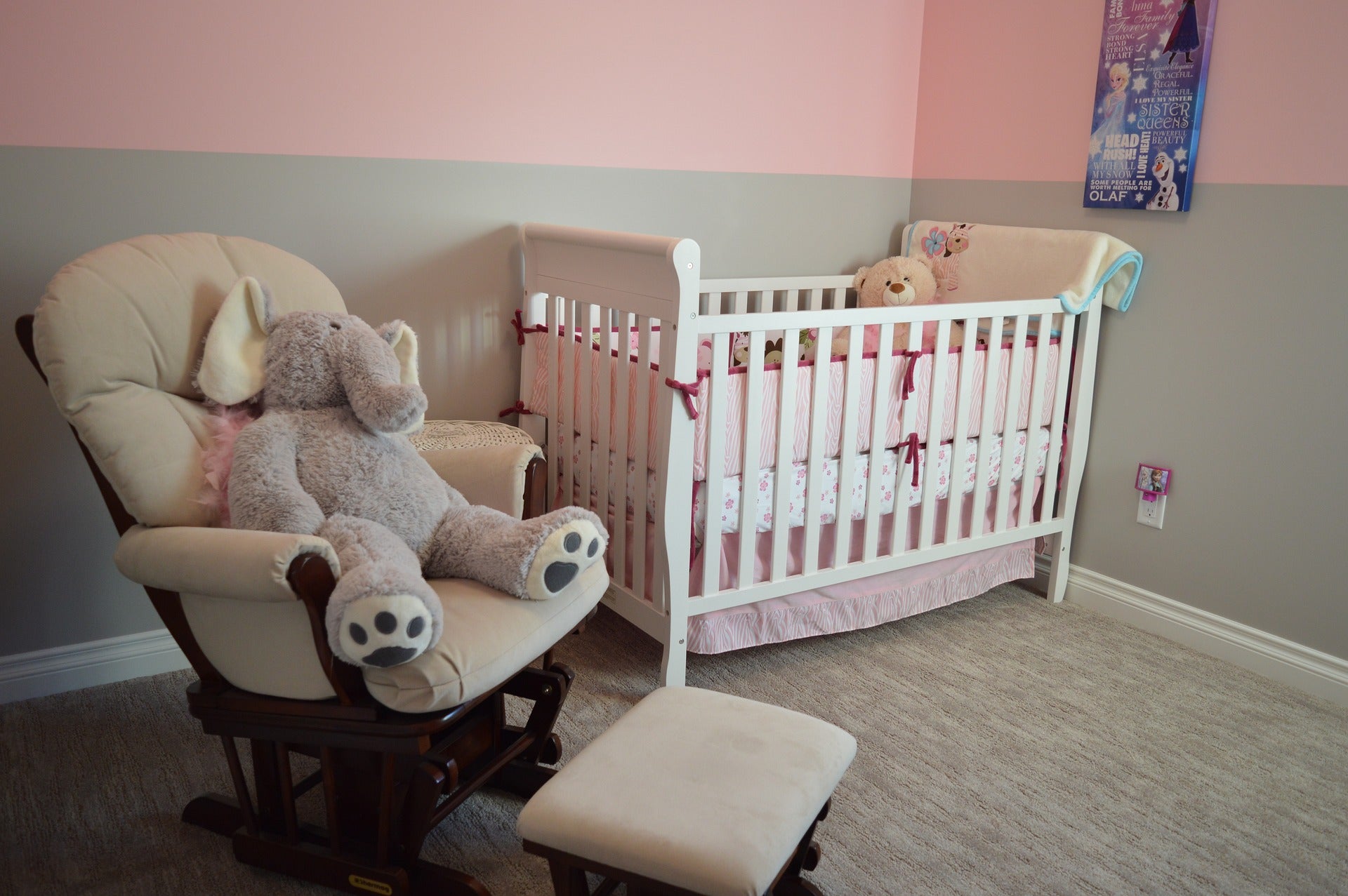 How To Create A Nursery on A Budget Piper finn