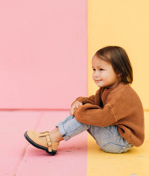 Dropship Children Shoes Kids Leather Flats For Medium Big Boys