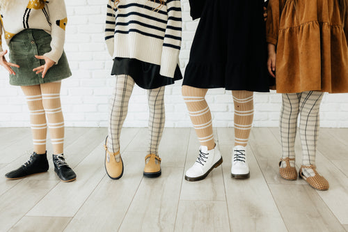 Sage Tight: Cream- Baby and Kid