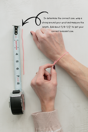 Peach daisy - Bracelet - Adult