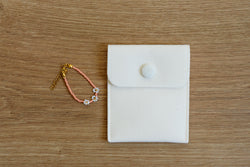Peach Daisy- Bracelet- Child