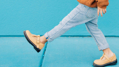 Natural - Lug Sole Mary Jane
