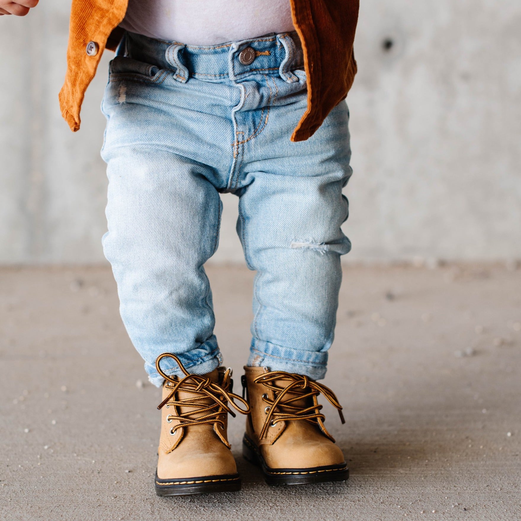 Baby blue combat outlet boots