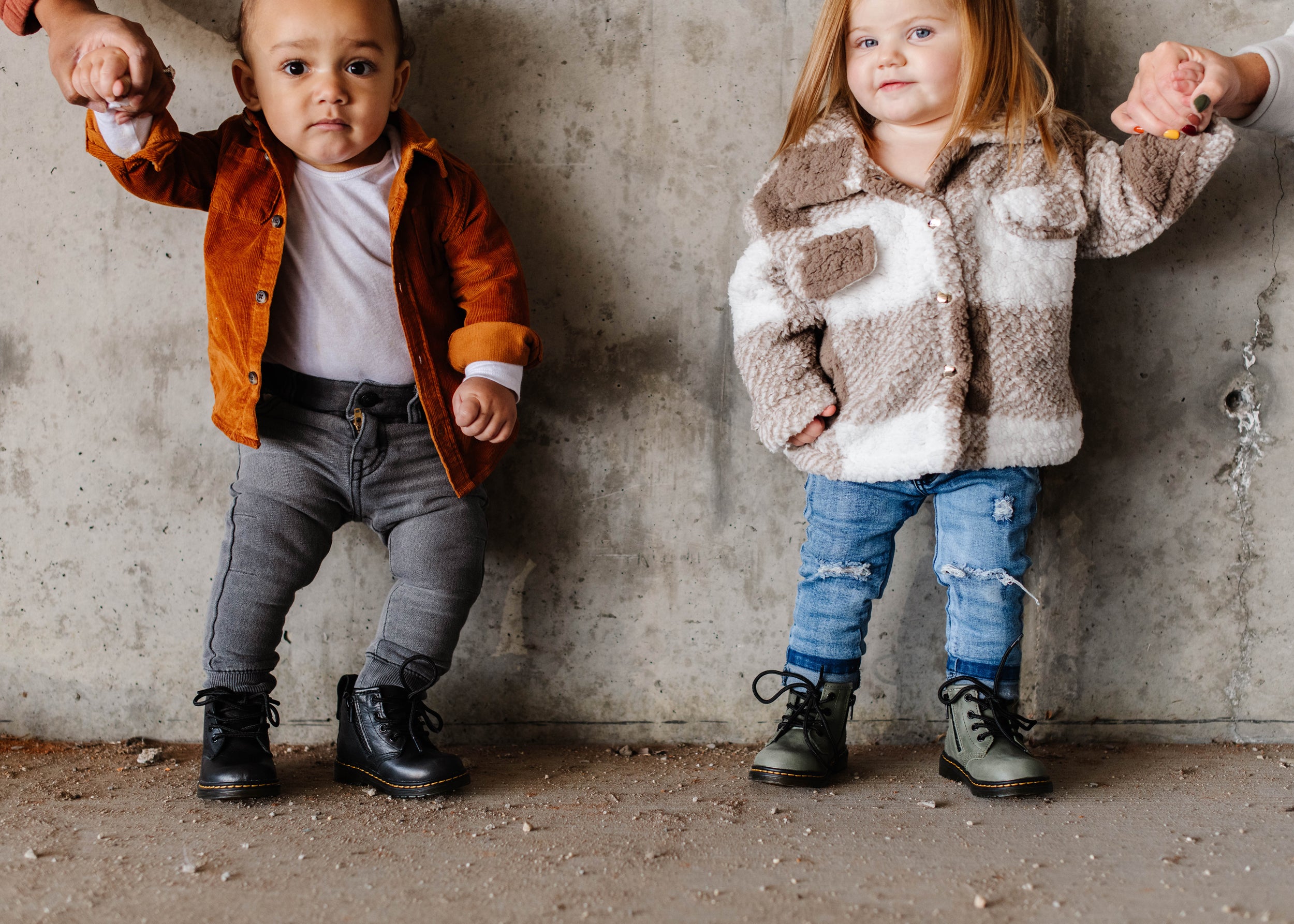 Toddler black combat outlet boots