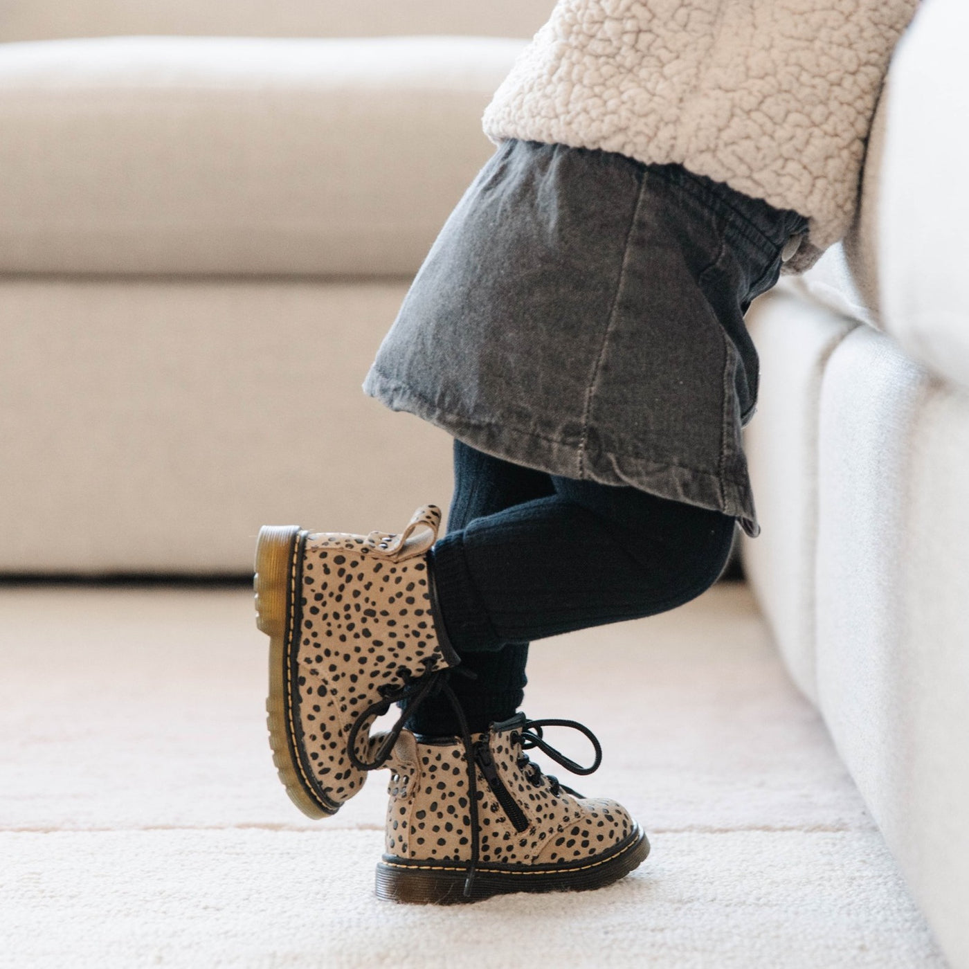 cheetah combat boots