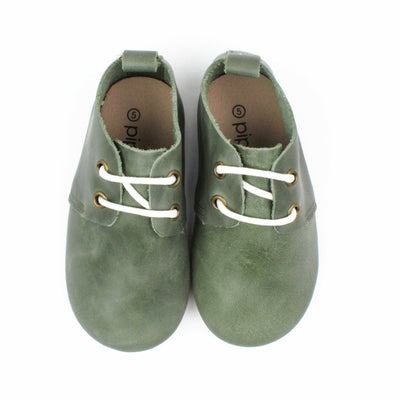 Sage - Low Top Oxfords - Hard Sole