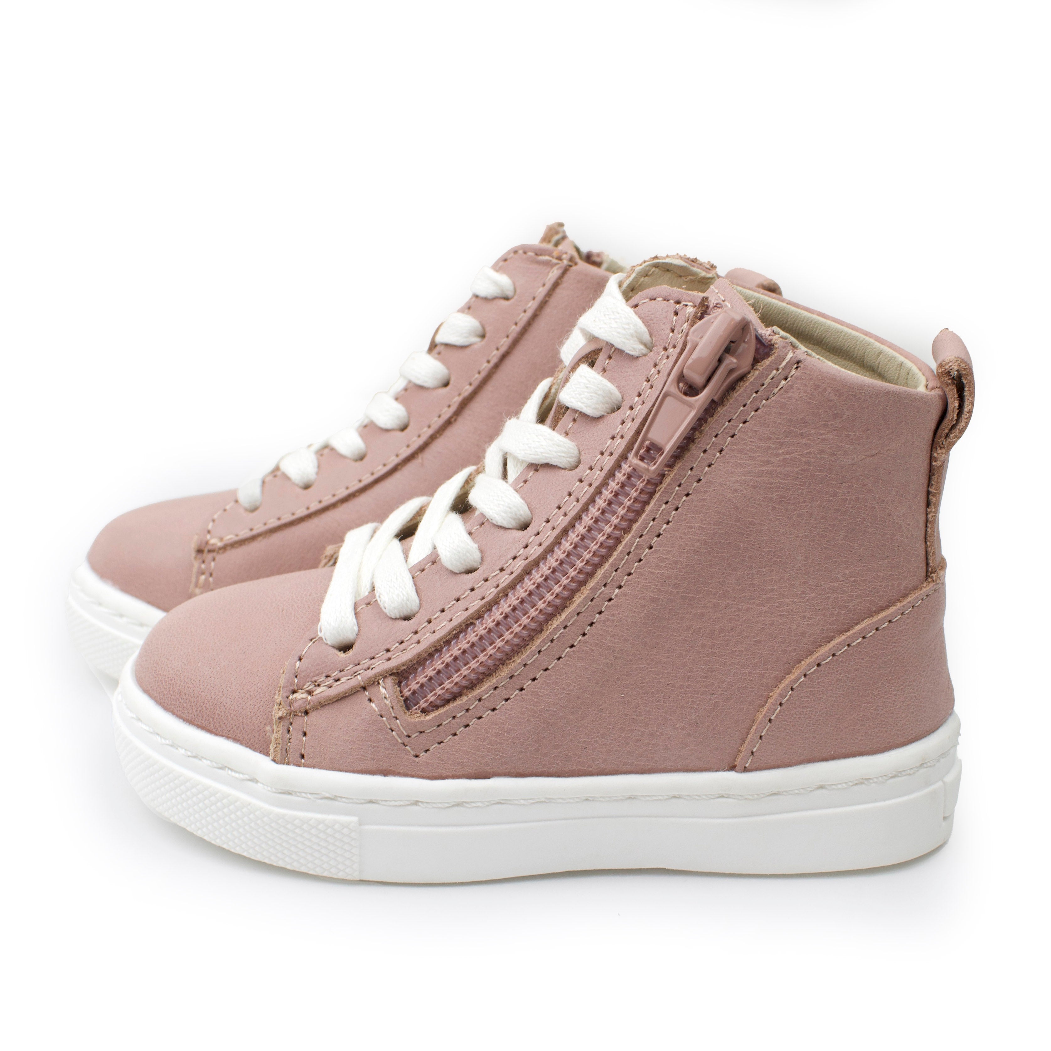 Blush high 2025 top sneakers