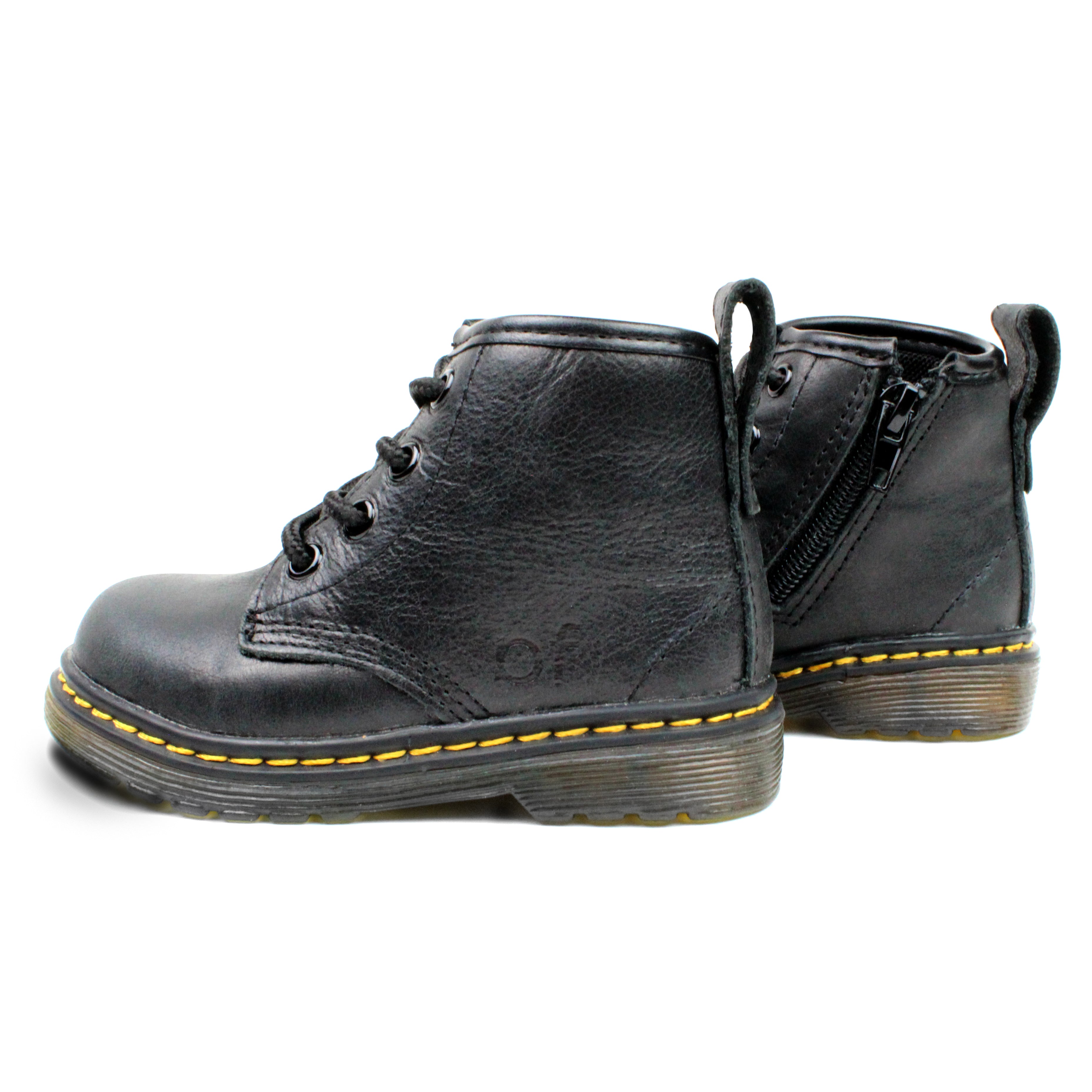 Black combat on sale boots for toddlers