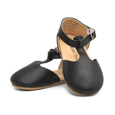 Piper Finn - Baby & Toddler Shoes - Hard Sole Mary Janes - Black ...