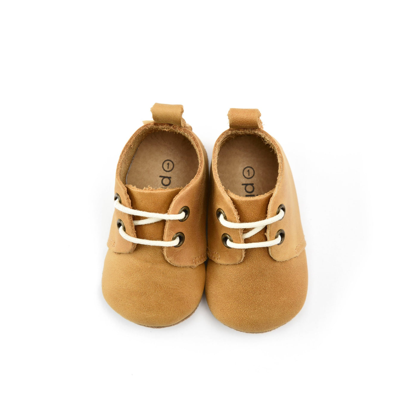 Natural - Low Top Oxfords - Soft Sole