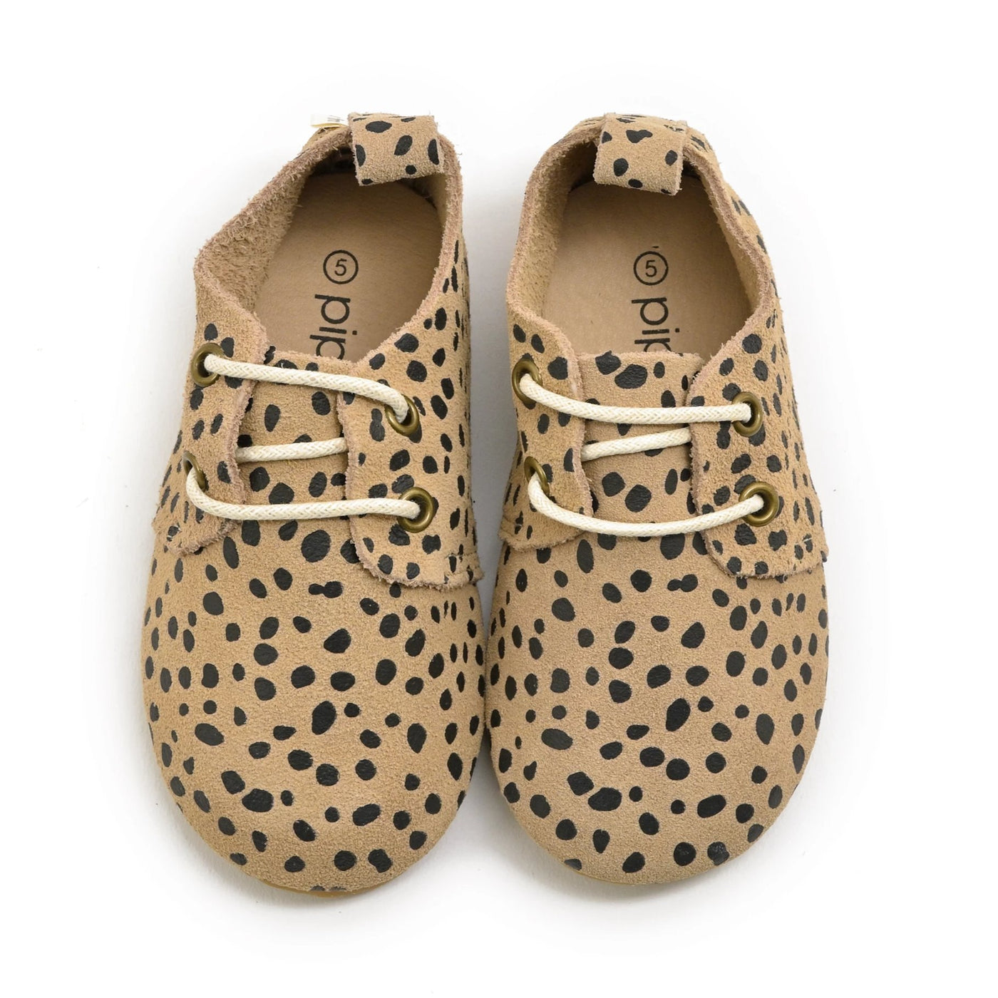 Cheetah - Low Top Oxfords - Hard Sole