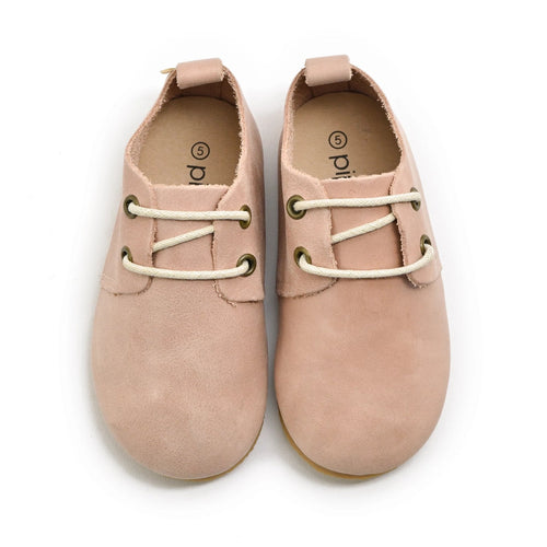 Blush - Low Top Oxfords - Hard Sole