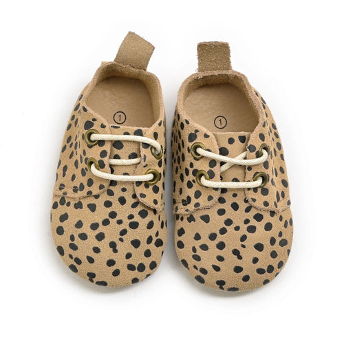 Cheetah - Low Top Oxfords - Soft Sole