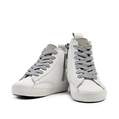 White - High Top Sneakers