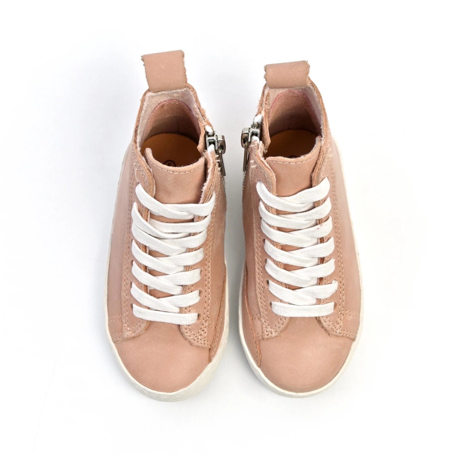 Blush high 2025 top sneakers