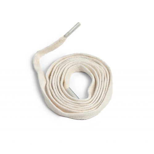 Flat Tip Sneaker Laces - White