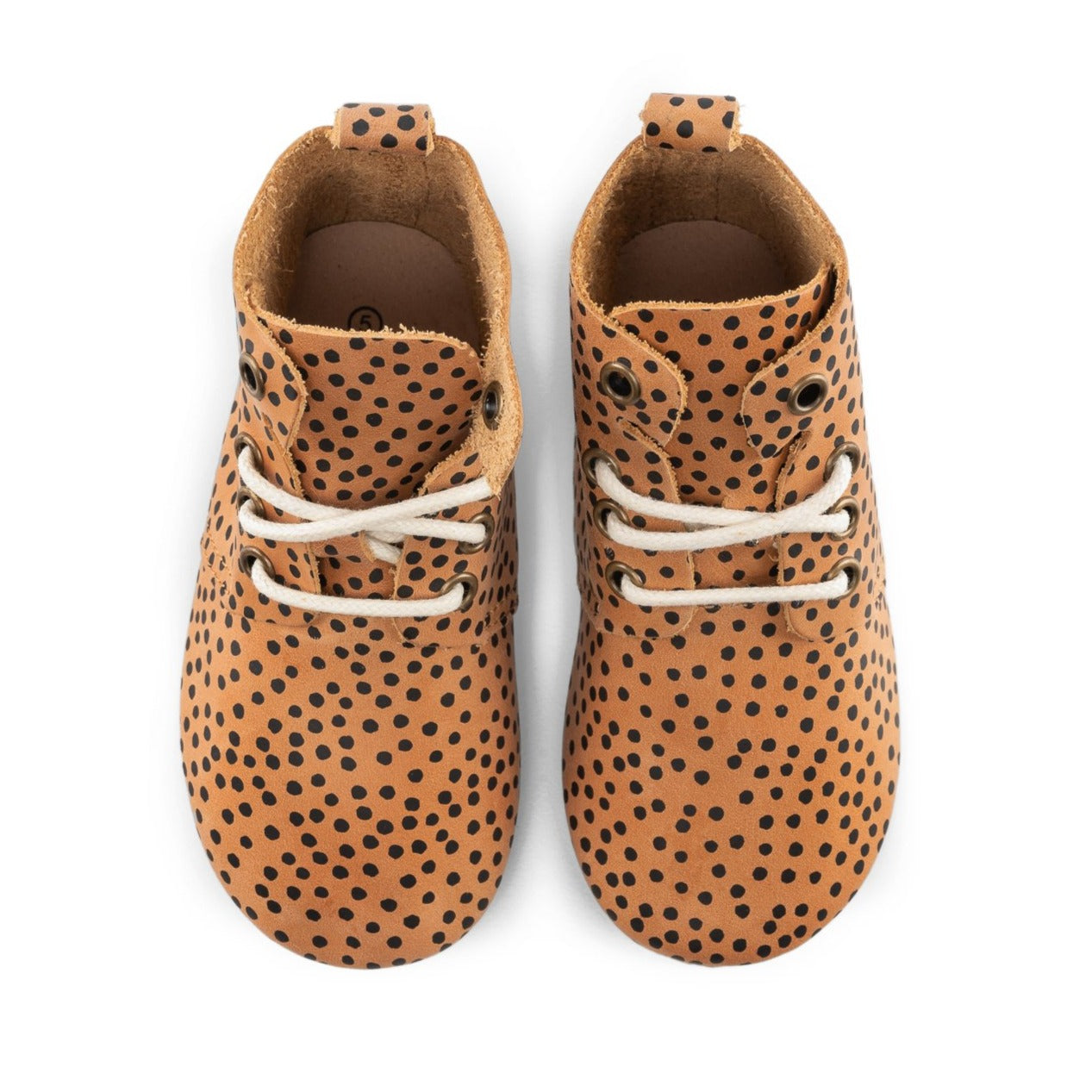 Winnie - High Top Oxfords - Hard Sole