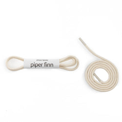 Skinny Oxford/Mary Jane Laces - Cream